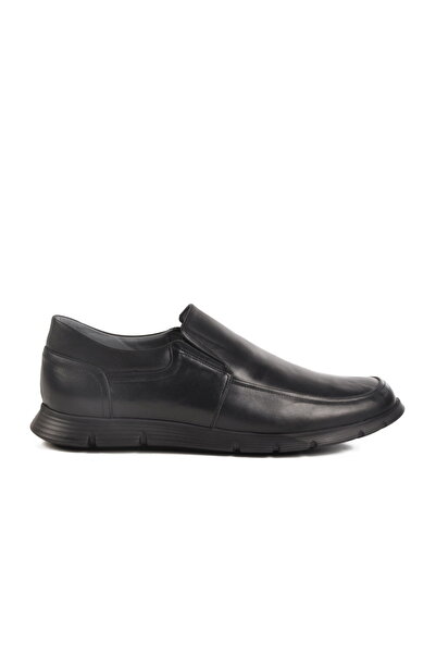 White World Black Genuine Leather Large Size Men's Casual Shoes