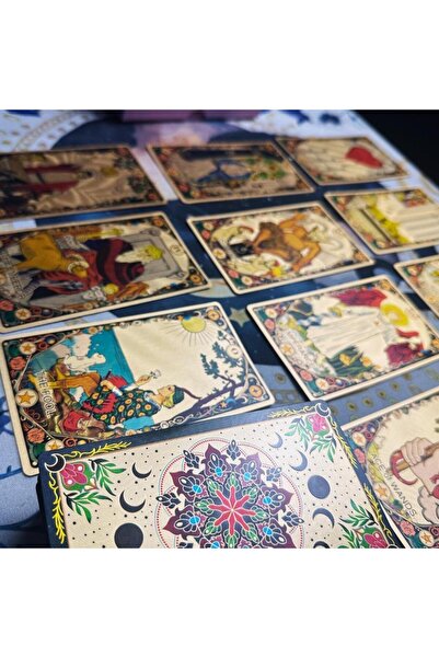 nokta tarot Pachet de Tarot Floral Vintage TAROTERA®