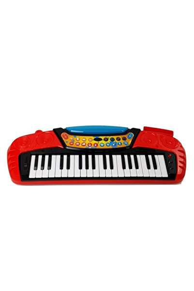 Noname Red toy piano with 37 keys
