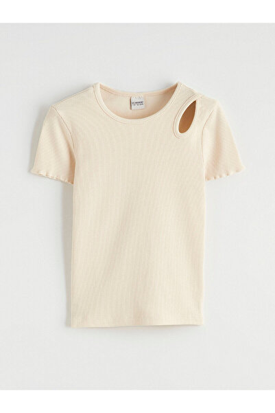 LC Waikiki Özmarka Нова колекция велосипедна блуза с деколте за момичета