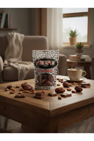 ALBERO GROUP Albero Sütlü Çikolata Kaplı Bademli Hurma 160 gr