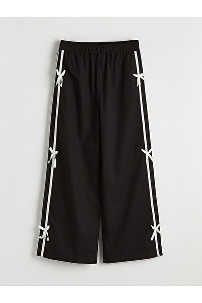 LC Waikiki Pantaloni pentru fete Özmarka Noul sezon detaliu cu fundă poplin