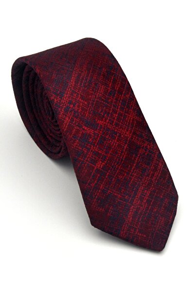 Gaffy Mornarsko plava Siva Sa deznom Bordo crvena tkana tkanina Maramica Slim...