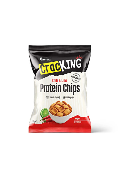 Qavruq quality nuts Glutensiz & Vegan Protein Chips Chili & Lime