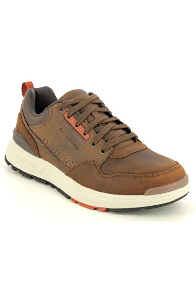 SKECHERS Pantofi eleganți bărbătești din piele nubuc, maro, mărimea 42