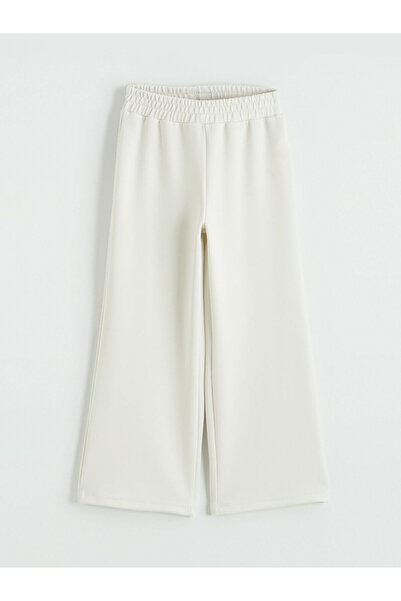 LC Waikiki Özmarka Νέα Σεζόν Φαρδιά Παντελόνια Φόρμας για Κορίτσια με Απαλή Υφή