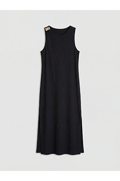 LC Waikiki Özmarka Νέα Σεζόν Με υφή Μακρύ Φόρεμα