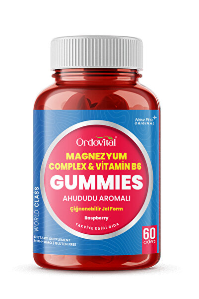 Ordovital مركب المغنيسيوم وفيتامين ب6 |   250 ملغ |   بيسجليسينات - سيترات - ...