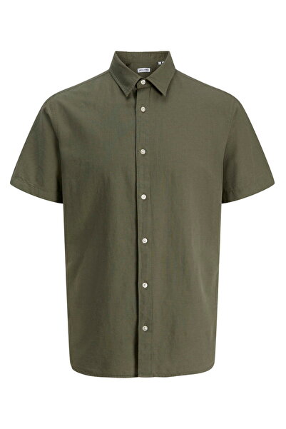 Jack & Jones Plus Size Short Sleeve Shirt - Breeze