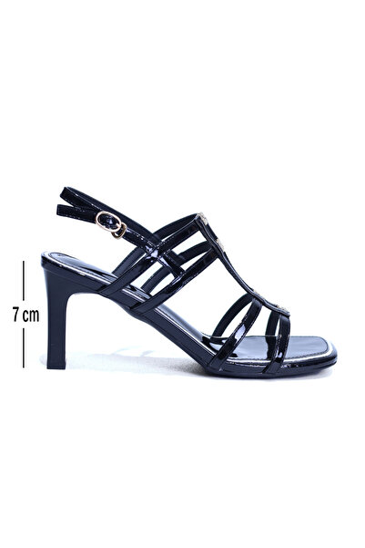 Guja Luna Adjustable Belt Detail Imported Women's Casual Shoes with Patent Le...