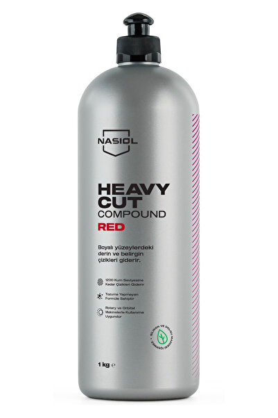 Nasiol RED Ağır Çizik Giderici Pasta-1kg