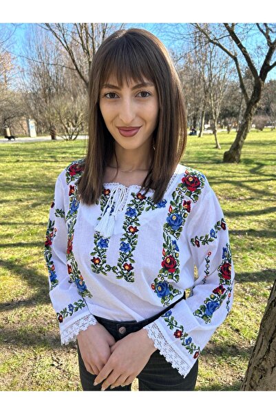 OEM Traditional Women's Blouse TM162 *Floral Motifs*