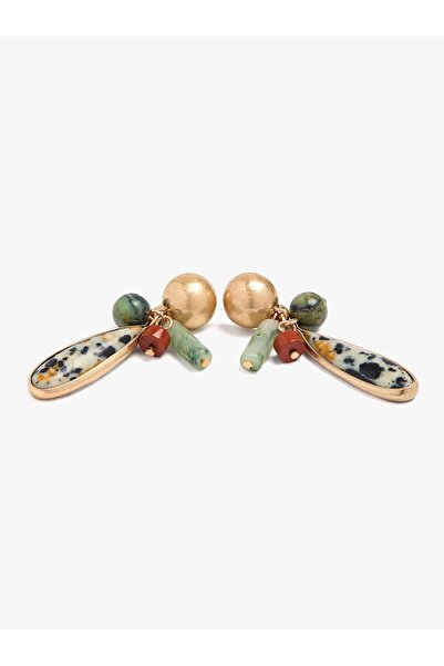 PARFOIS Taşlı Uzun Küpe