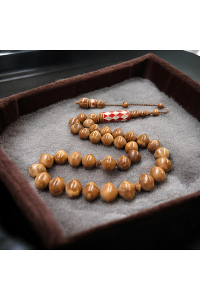 İnan Tesbih Kuka Istanbul Cut-Out Enamel Embellished Imame System Püs Tassele...