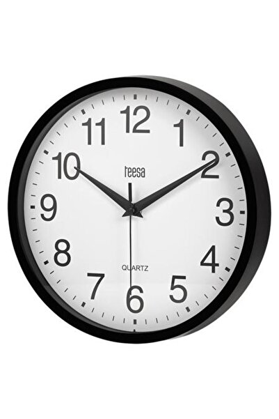 Teesa Ρολόι τοίχου TSA0037B, 25 εκ. (Μαύρο/Λευκό)