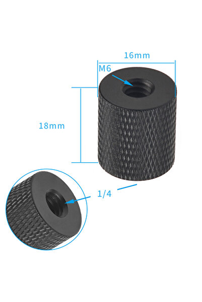 Choice40 T M6 to 1 4 Thread Conversion Screw 1/4 to 1/4 3/8" M4 M5 M6 M8 M10 ...