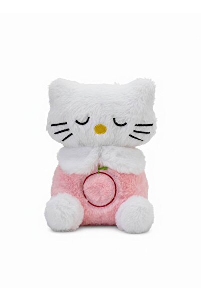 farddad Pembe Hello Kitty Nefes Alan Peluş Oyuncak Müzikli Bebek Uyku Arkadaş...
