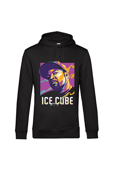 Kartier Hanorac negru unisex Ice cube