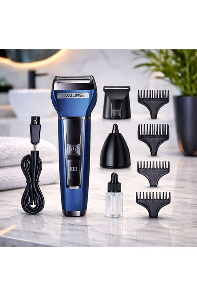 OEM Aparat de tuns 3 in 1 Daling cu afisaj digital pentru barba par si nas