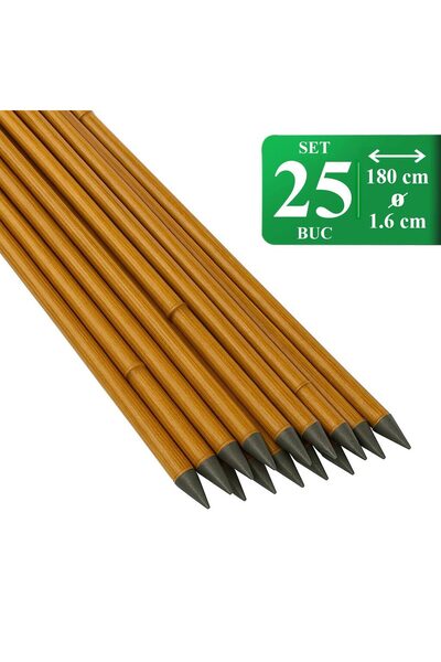 Artool Set 25 araci/suport pentru rosii, castraveti, fasole, metal + PVC, mar...