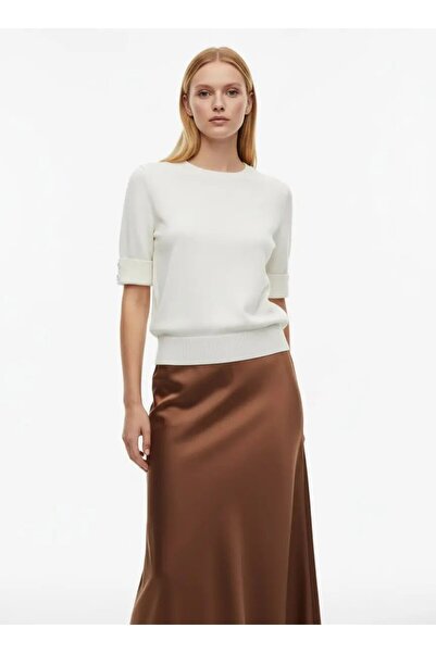 Park Karon Women's Crew Neck Premium Yarn Basic Knitwear Sweater 12463.Crs