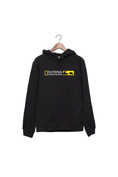 Kartier Hanorac negru unisex National Pornographic