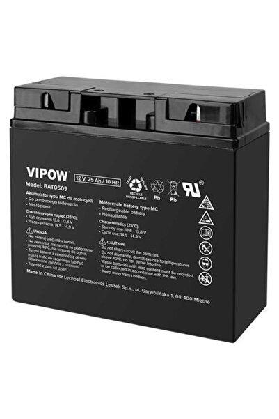 Vipow Acumulator BAT0509, 12V 25AH / 10HR