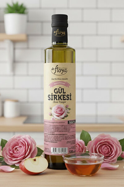 ME-TO PRODUCTS Dr. Floya Doğal Fermente Gül Sirkesi - 500 ml - Isparta Güller...