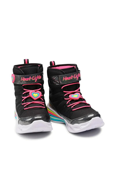 SKECHERS Ghete de zăpadă Sweetheart Lights pentru fete, negru/roz, mărimea 27...