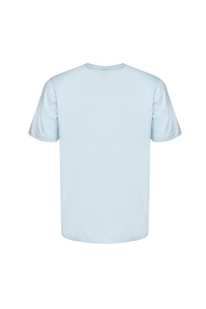 hummel T-Ic Ico Regular Men's Blue Round Neck T-Shirt