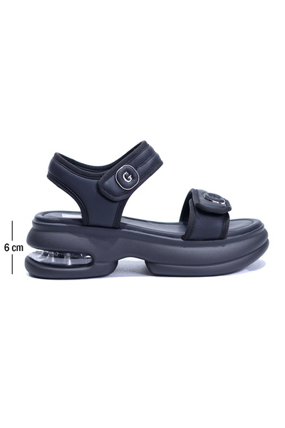 Guja Cessie Air Sole Detailed Velcro Imported Daily Women's Sandals