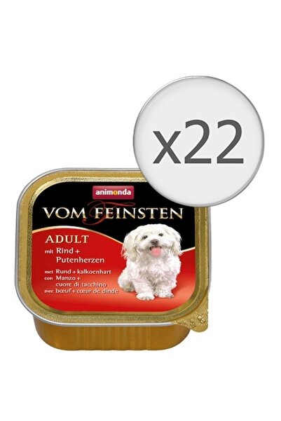 Animonda Hrană pentru câini Vom Feinsten Classic, inimioare de vită și curcan...