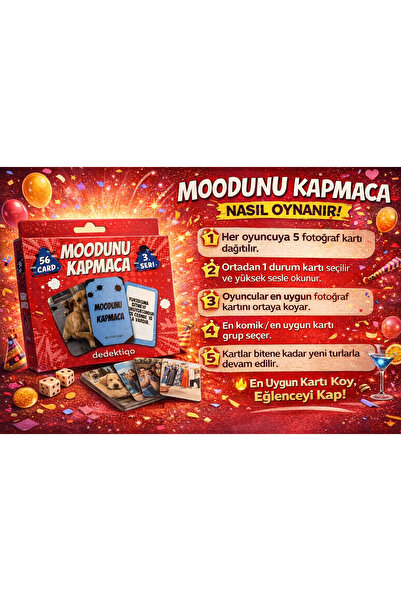 Nutly Accessories Moodunu Kapmaca 3. Seri Hediye Kutulu Oyun – Arkadaşlarla O...