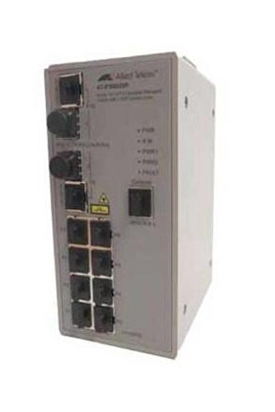 Allied Telesis Switch AT-IFS802SP/POE(W)-80, 8 porturi