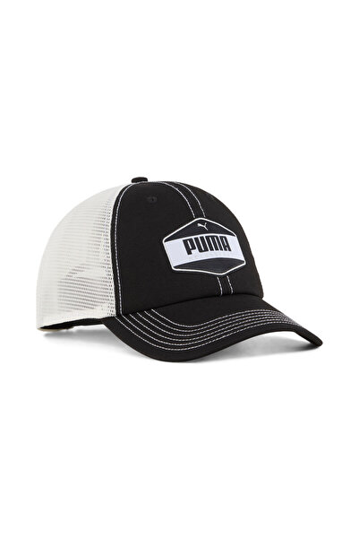 Puma Mens RACING CLASSICS Trucker Cap - Black