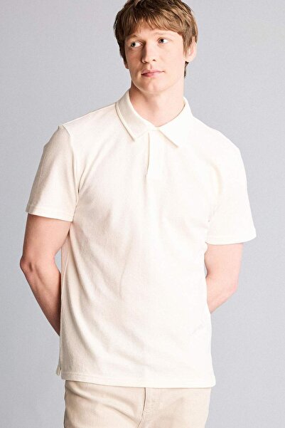 DeFacto 100% Cotton Polo Shirt G1539Ax26Sp