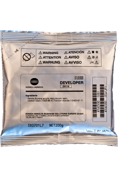 KONICA MINOLTA Проявител DV-116 A1UC550 (Черен)