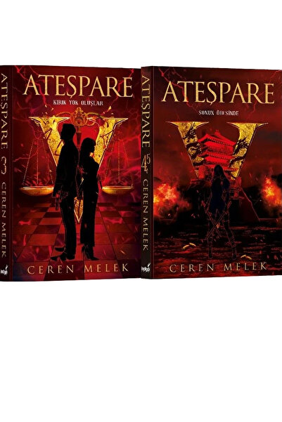İndigo Kitap Ateşpare 3 Karton Kapak ve Ateşpare 4,5 Karton Kapak (Ceren Mele...