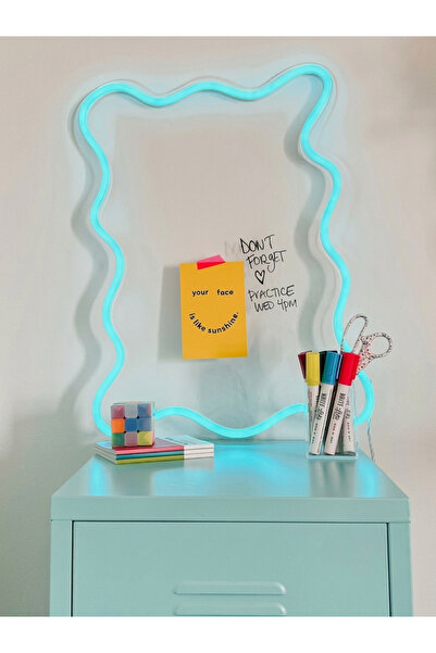 Poznan Lighting Dekoratif Neon LED Yazı Panosu – Wavy Tasarım
