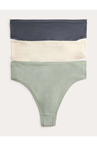 Marks & Spencer 3’lü Flexifit Modal Yüksek Bel Tanga