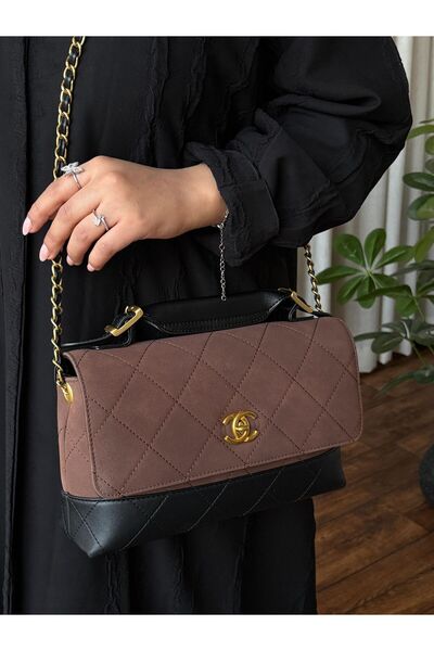 GENERAL Small multi-colored women's Bag 18x27 cm - hand and shoulder bag with...