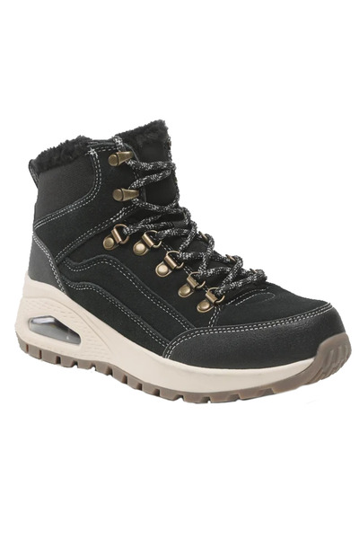 SKECHERS Ghete de iarnă pentru femei, negre, mărimea 38.5
