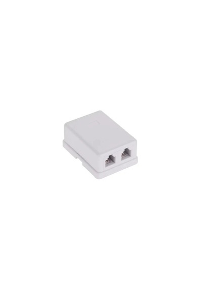 OEM Dual 6p4c telephone socket, tel0020