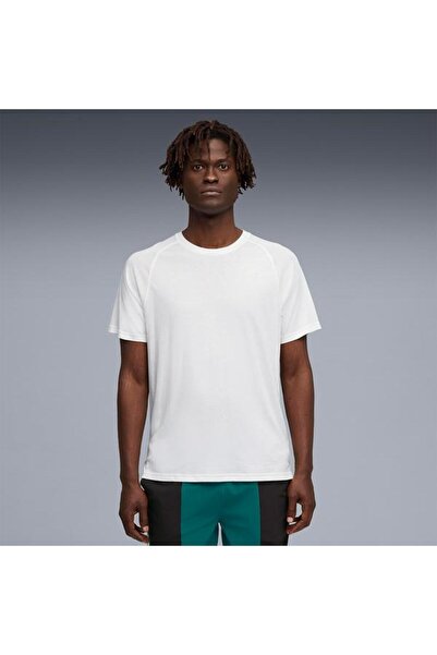 Puma Ανδρικό λευκό μπλουζάκι Power Train Triblend