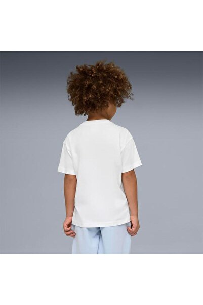 Puma Sporty Cats Детска бяла тениска