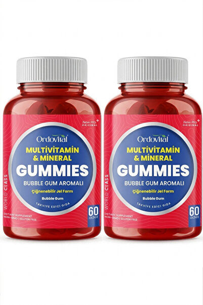 Ordovital مكمل غذائي متعدد الفيتامينات والمعادن 2 عبوة |   الطاقة والمناعة وا...