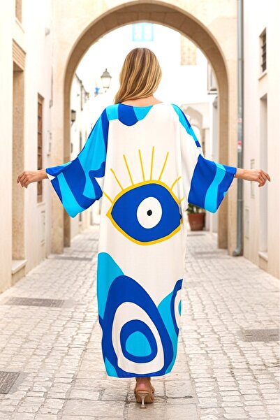 Tubik Rochie cămașă autentică, cu model, cu închidere cu nasturi, mărime mare...