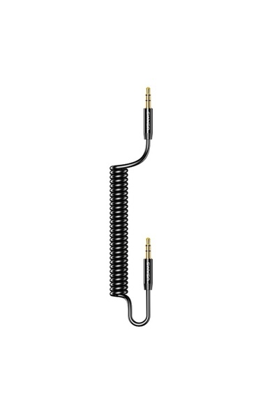 Usams Cablu audio AUX US-SJ256 3,5 mm mascul-mascul, 1,2 m, negru