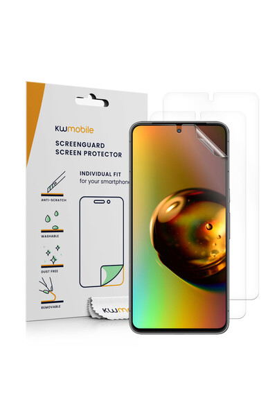 KWmobile Set of 3 Screen Protectors for Google Pixel 8, Transparent, Plastic,...