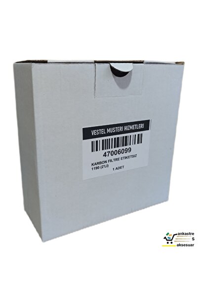 Vestel AD 60030 S (Siyah) Davlumbaz Karbon Filtre 1Çift Bacasız Aspiratör Köm...